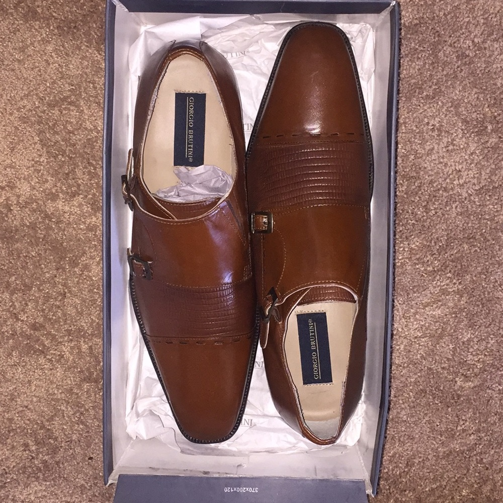 Giorgio Brutini Mens Genuine Leather Dress Shoes